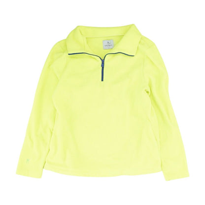 Neon Yellow 1/4 Zip Pullover