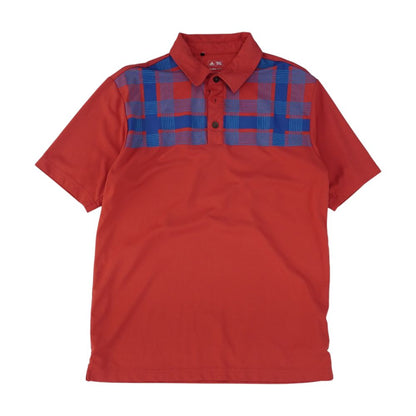 Red Misc Short Sleeve Polo