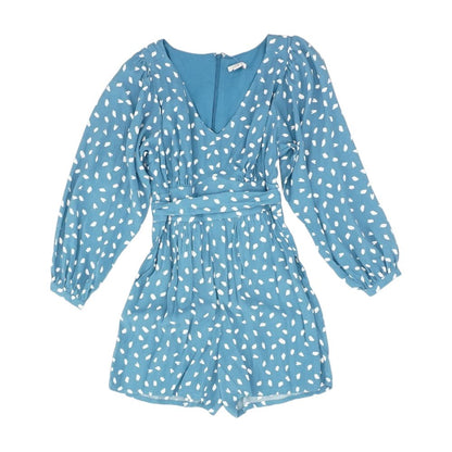 Blue Misc Romper