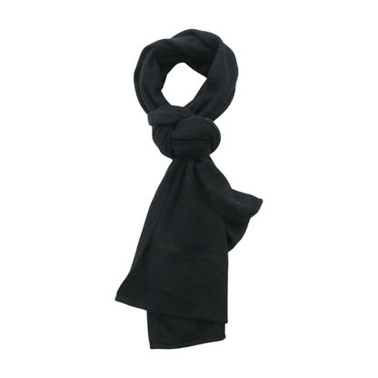 Black Cashmere Blend Scarf