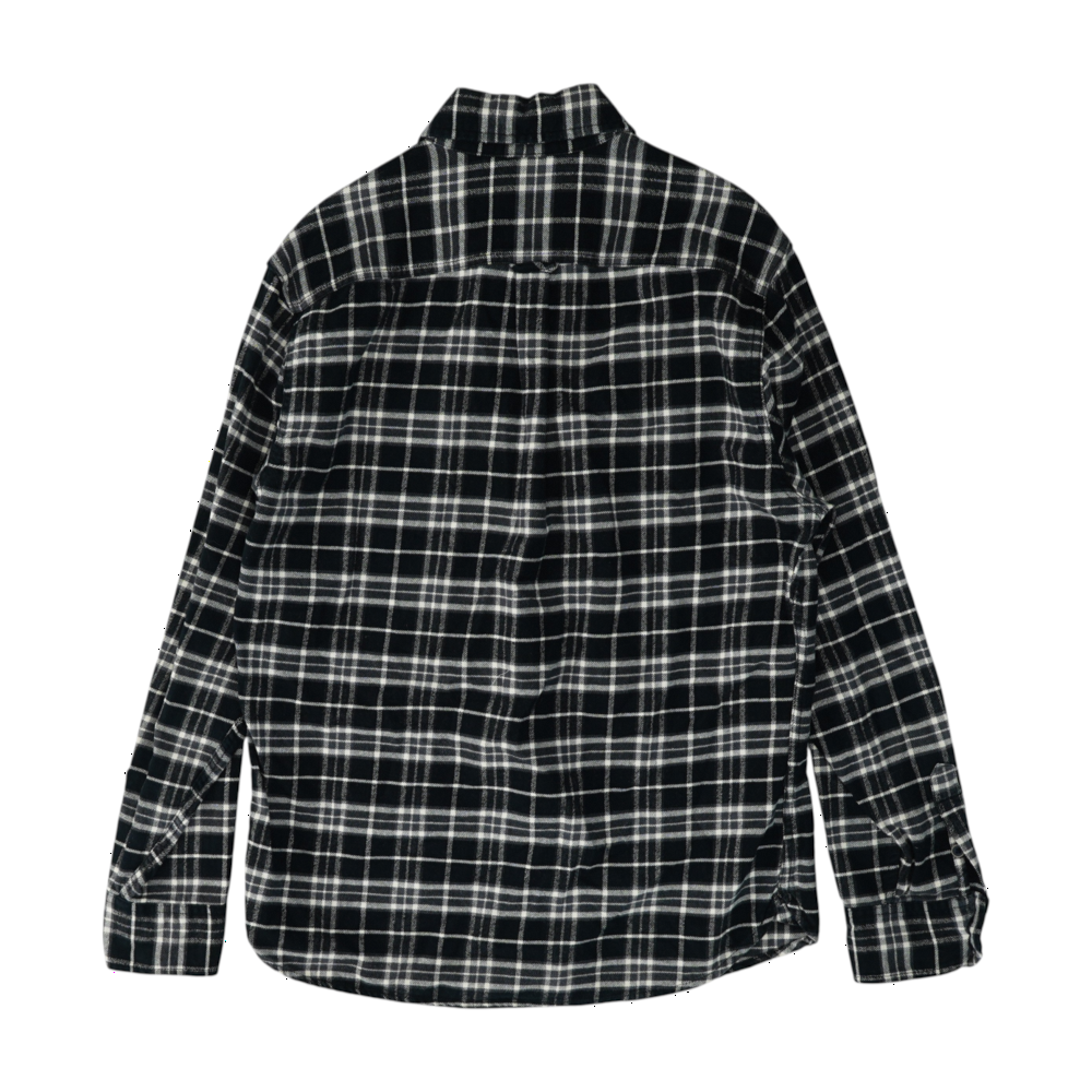 Jachs New York Black Plaid Flannel Button Down – Image 2