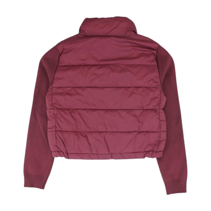 Maroon Solid Active Jacket