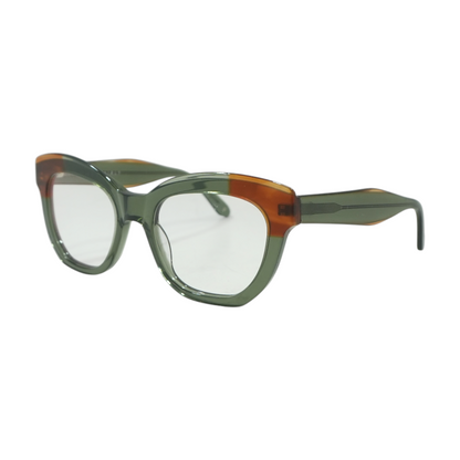Gray P414 Oversized Prescription Eyewear