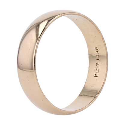 14K Yellow Gold Band Ring