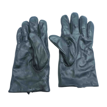 Black Leather Gloves