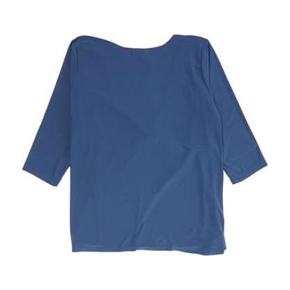 Blue Plus Blouse