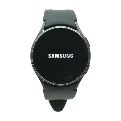 40mm Galaxy Watch4 Black Smartwatch Black Band S/M