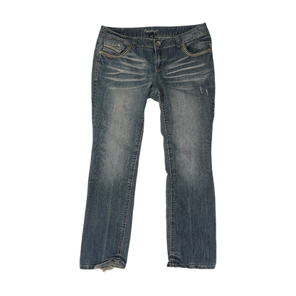Blue Straight Jeans