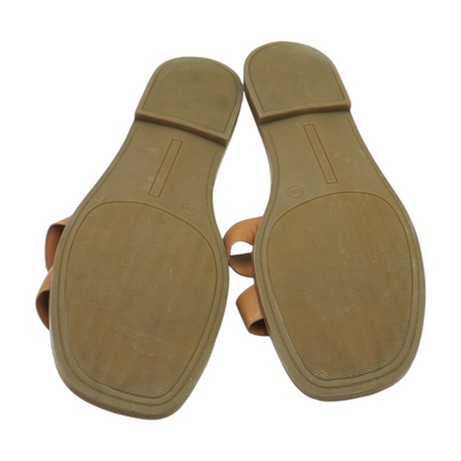 Brown Flat Sandals