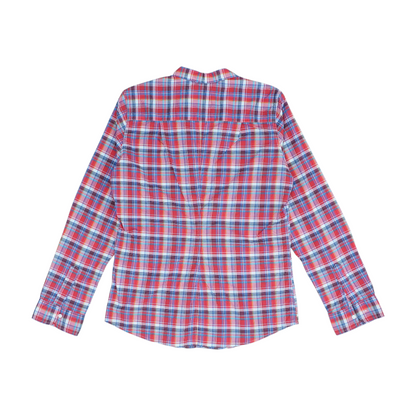 Red Plaid Button Down