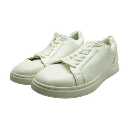 Benny Sneakers White Leather Low Top Athletic Shoes