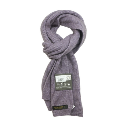 Purple Wool Scarf