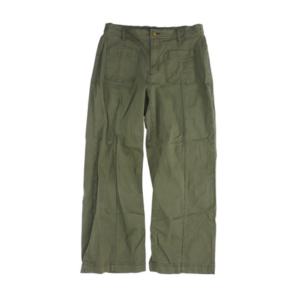 Green Wide Leg Pants