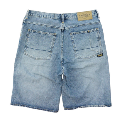 Blue Denim Shorts