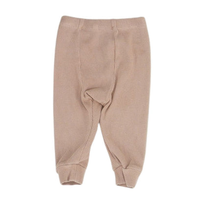 Brown Solid Joggers Pants