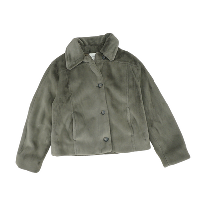 Gray Solid Jacket