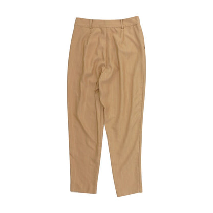 Nude Striped Dress Pants
