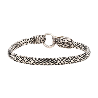 Sterling Silver Diamond Chain Bracelet