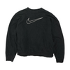 Nike Black Solid Sweatshirt Pullover – Image 1