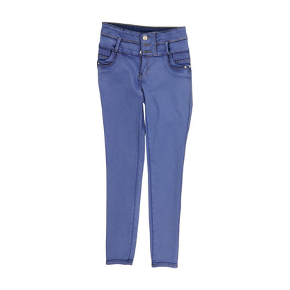 Vintage Blue Solid Jeans