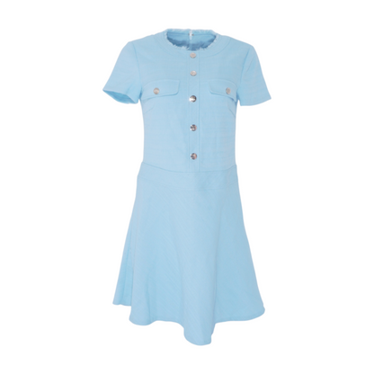 Blue Mini Dress