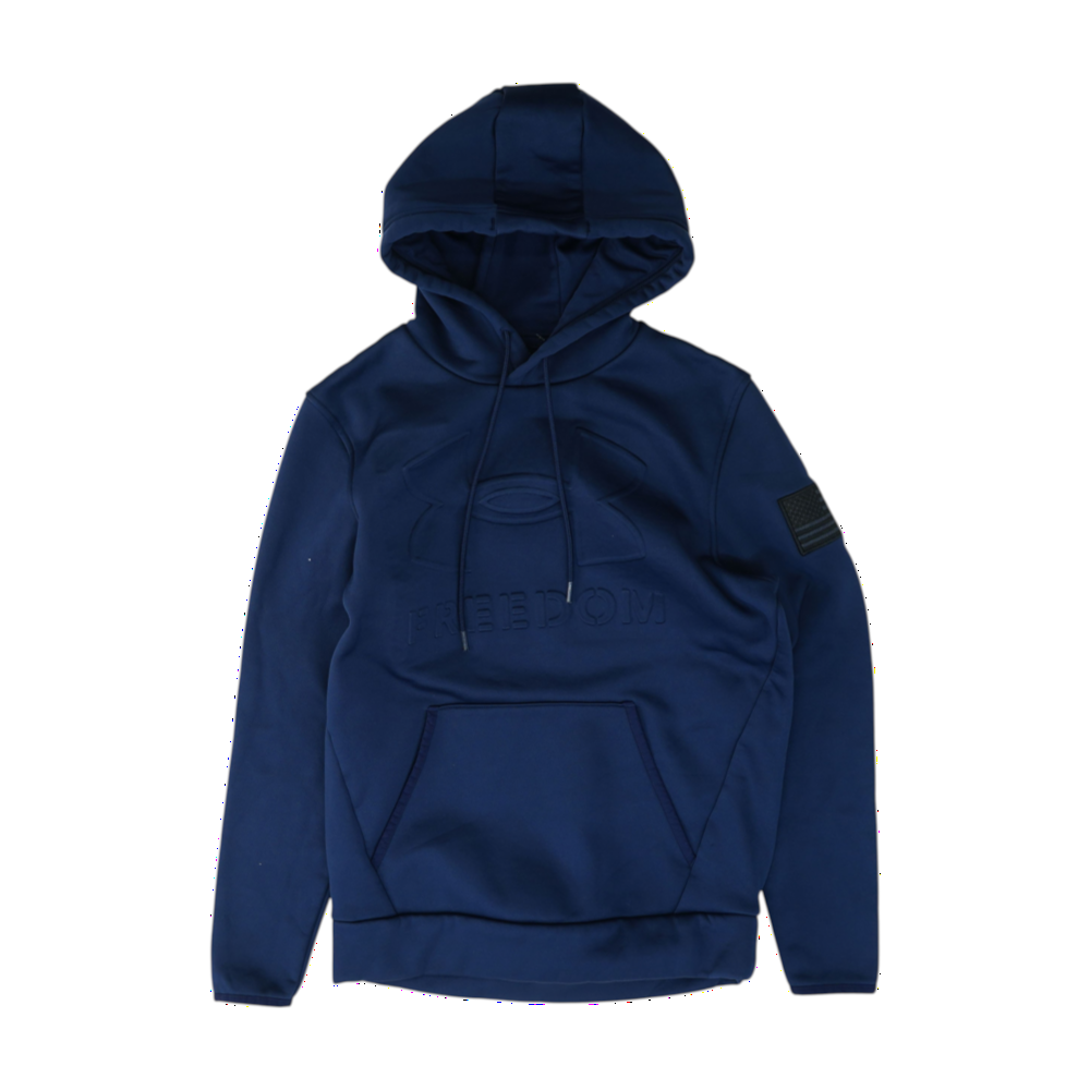 Navy Solid Hoodie Pullover