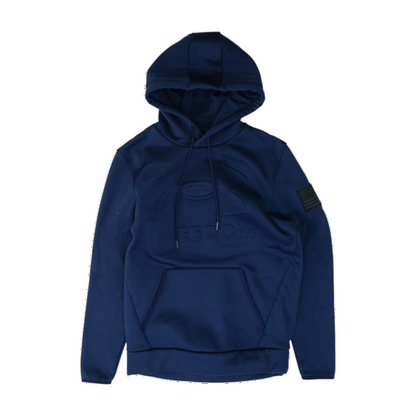 Navy Solid Hoodie Pullover