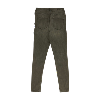 Black Tapered Jeans