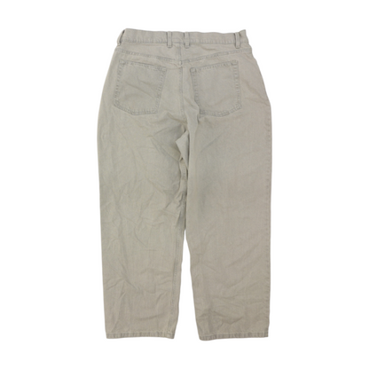 Gray Loose Jeans