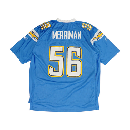Men's Blue San Diego Chargers Short Sleeve Jersey