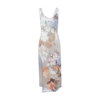 Multi Floral Maxi Dress