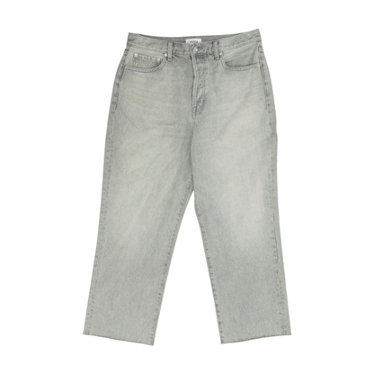 Gray Straight Jeans