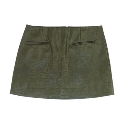Green Mini Skirt
