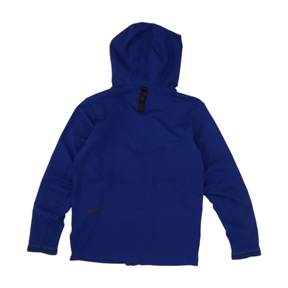 Blue Solid Active Jacket