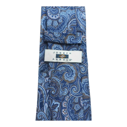 Blue Paisley Neck Tie