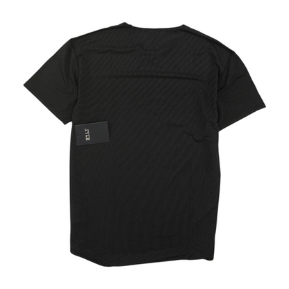 Black Print Active T-Shirt