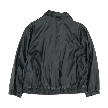 Black Faux Leather Jacket