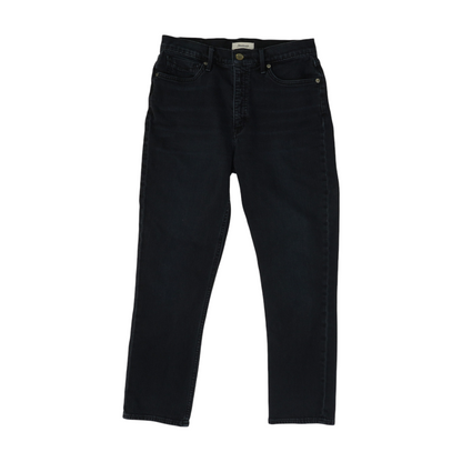 Navy Straight Jeans