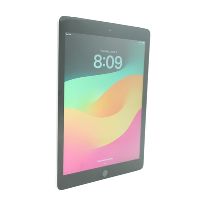 iPad 6 9.7" Space Gray 6th Gen 128GB Carrier Unlocked Tablet