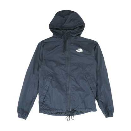 Black Solid Rain Jacket