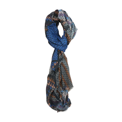 Multi Graphic Viscose Scarf