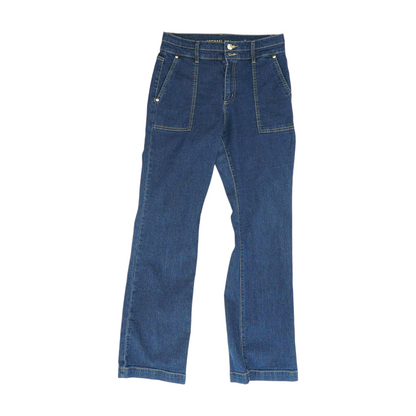 Navy Straight Jeans