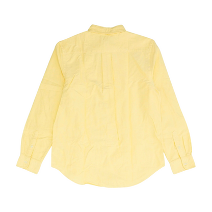 Yellow Long Sleeve Button Down