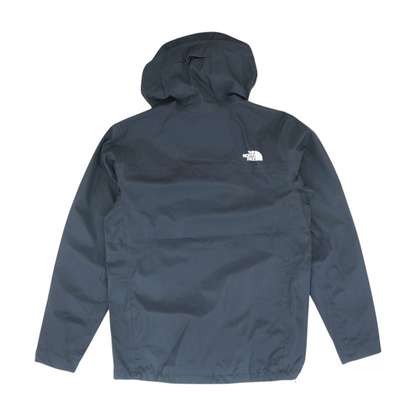 Black Solid Rain Jacket