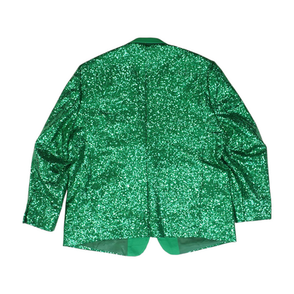 Green Solid Sport Coat
