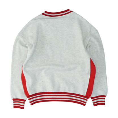 Gray Georgia Bulldogs Solid Sweatshirt Pullover