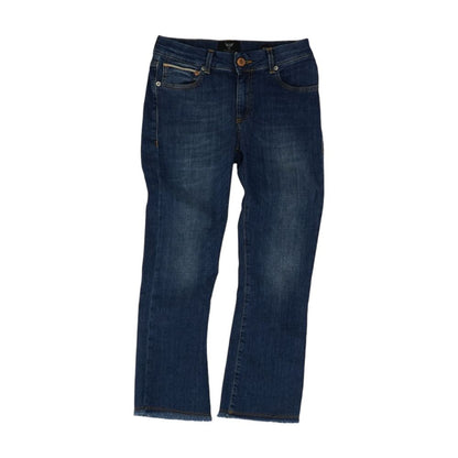 Blue Cropped Jeans