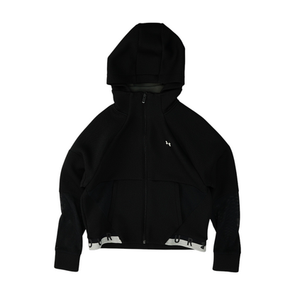 Black Solid Active Jacket