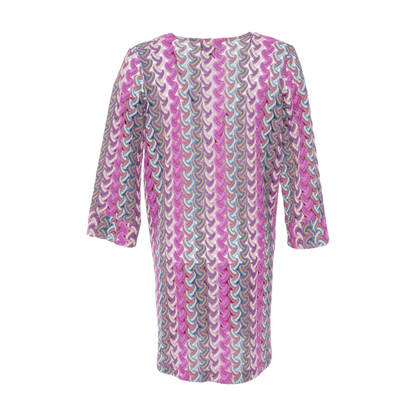 Multi Abstract Cardigan Sweater