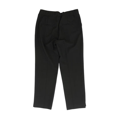 Black Solid Pants